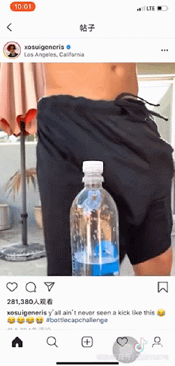 你沒見過最屌的瓶蓋挑戰(zhàn)gif：斯坦森完敗，特么太大了捅到你胃潰瘍
